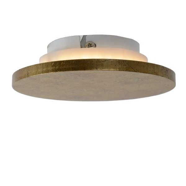 Lucide GLIMPSE - Wall light - Ø 14 cm - LED - 1x5W 2700K - Matt Gold / Brass - detail 1